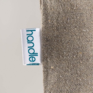 Shopper en coton recyclé 190 g/m2, anses longues, 38 X 42 cm 19