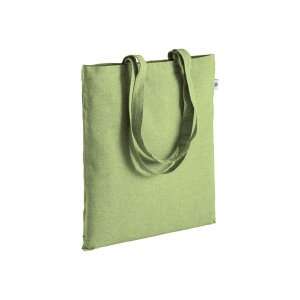 Shopper en coton recyclé 190 g/m2, anses longues, 38 X 42 cm 2