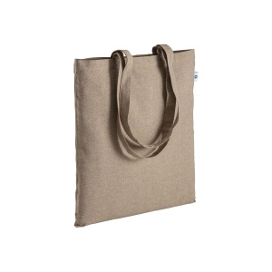 Shopper en coton recyclé 190 g/m2, anses longues, 38 X 42 cm 3