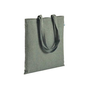 Shopper en coton recyclé 190 g/m2, anses longues, 38 X 42 cm 10