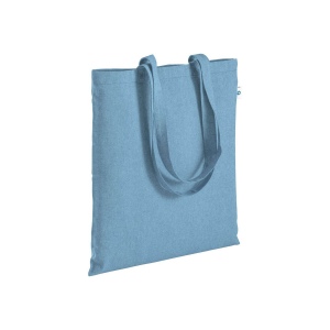 Shopper en coton recyclé 190 g/m2, anses longues, 38 X 42 cm 4