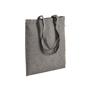 Shopper en coton recyclé 190 g/m2, anses longues, 38 X 42 cm 12