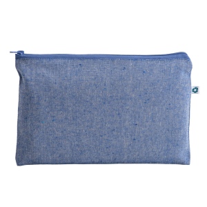 Beauty case en coton recyclé  150 g/m2, avec fermeture éclair 4