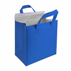 Sac isotherme en TNT laminé 100g/m2, fermeture velcro, 6