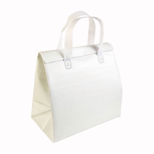 Sac isotherme en TNT laminé 100g/m2, fermeture velcro, 4