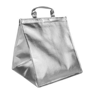Sac isotherme en TNT laminé 110 g/m2, à tarte/pizza, avec fermeture velcro