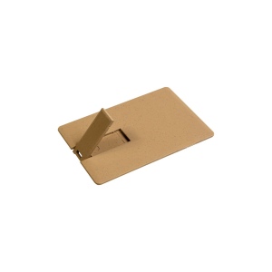 Clé USB de 4 Gb en forme de carte, en paille de blé et PP. Possibilité d'import sur demand 4