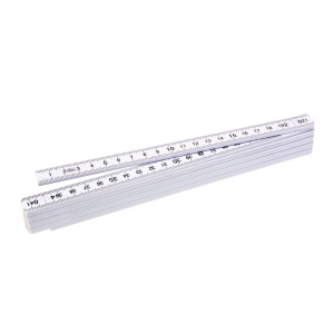 Mètre pliable en plastique, longueur 2 mt, 10 branches 4