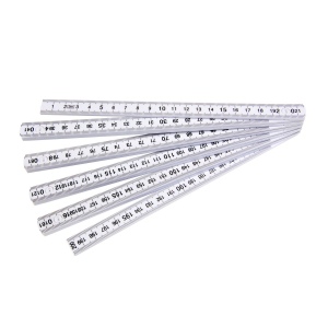Mètre pliable en plastique, longueur 2 mt, 10 branches 5