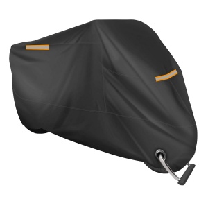 Couverture moto en polyester 190T, avec détails réfléchissants, en polyester
