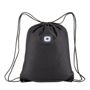Sac-à-dos en polyester 300T avec lumière LED COB, angles renforcés 5