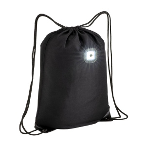 Sac-à-dos en polyester 300T avec lumière LED COB, angles renforcés 2