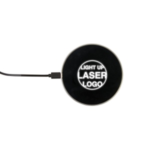 Base de chargement sans fils,en plastique avec LED, pour incision laser, 10W 4