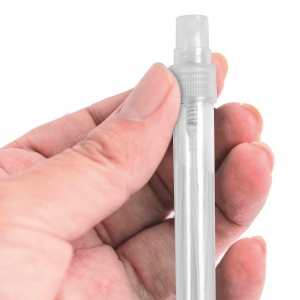 Stylo à bille en ABS avec distributeur de spray rechargeable de 10 ml liquide non compris 5