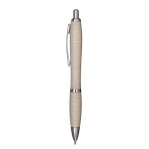 Stylo à déclic en paille de blé (50%) et PP (50%) 8