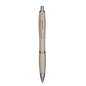 Stylo à déclic en paille de blé (50%) et PP (50%) 3