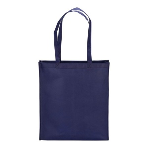 Tote-bag en R-pet 80 g/m2 avec soufllet et anses longues 7