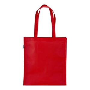 Tote-bag en R-pet 80 g/m2 avec soufllet et anses longues 11