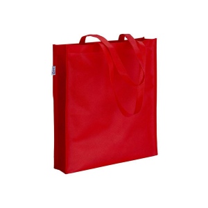 Tote-bag en R-pet 80 g/m2 avec soufllet et anses longues 4