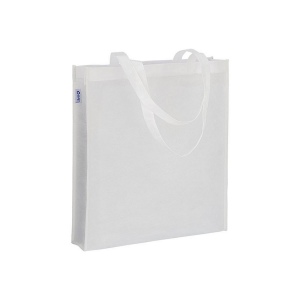 Tote-bag en R-pet 80 g/m2 avec soufllet et anses longues 6
