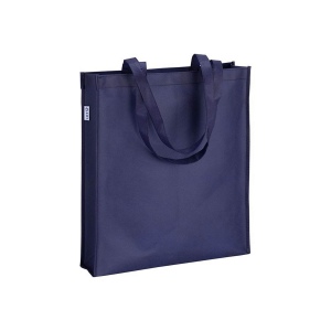 Tote-bag en R-pet 80 g/m2 avec soufllet et anses longues 2