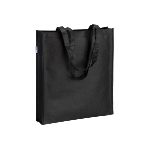 Tote-bag en R-pet 80 g/m2 avec soufllet et anses longues 5