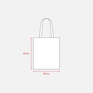 Sac cabas en coton biologique 100 g/m&sup2; 4