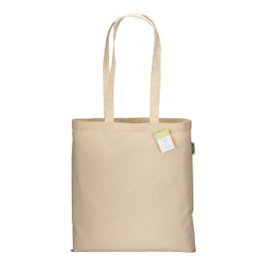 Tote-bag en coton bio 190 g/m2, anses longues 3
