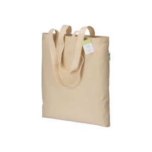 Tote-bag en coton bio 190 g/m2, anses longues 2