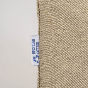 Tote-bag en coton recyclé à impact carbone neutre 280 g/m2, anses longues 8