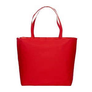 Sac de plage en polyester 300D avec anses longues et fermeture éclair 14