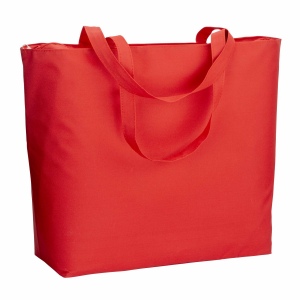 Sac de plage en polyester 300D avec anses longues et fermeture éclair 5