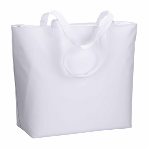 Sac de plage en polyester 300D avec anses longues et fermeture éclair 7
