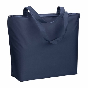 Sac de plage en polyester 300D avec anses longues et fermeture éclair 4
