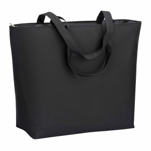Sac de plage en polyester 300D avec anses longues et fermeture éclair 6