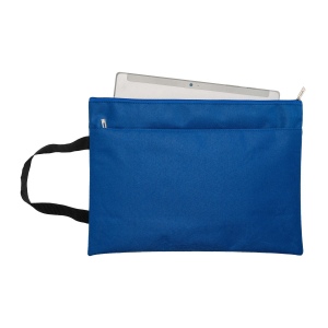 Porte-documents en polyester avec poche frontale 7