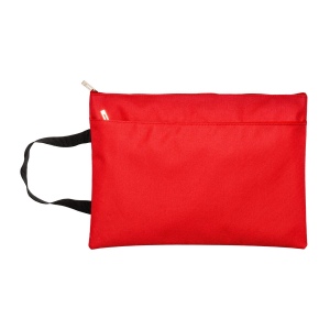 Porte-documents en polyester avec poche frontale 10