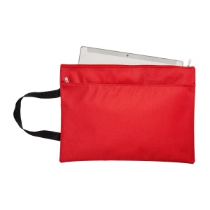 Porte-documents en polyester avec poche frontale 11