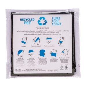 Bandana tubulaire multi-usages R-pet en tissu élastique 6