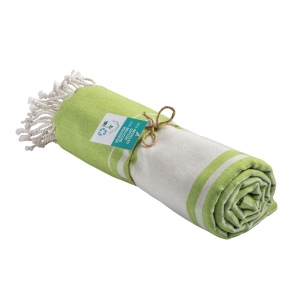 Serviette de plage /pareo en coton recyclé 180 gr/m2 2
