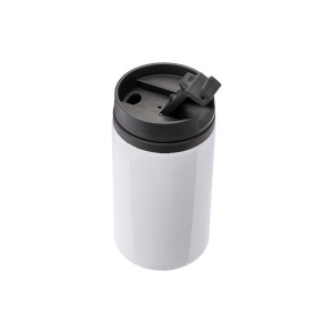 Tasse en metal avec intérieur, manche et bouchon en plastique Adaptée pour la sublimation 5