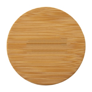 Miroir rond en bambou 4