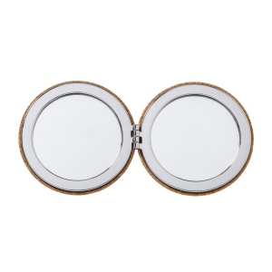 Miroir double en liège, à deux grossisements 5