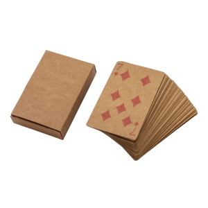 Jeux de cartes, 54 cartes, en boîte individuelle, en papier recyclé 2