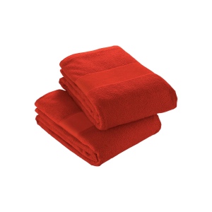Serviette en éponge de coton avec bande imprimable 4