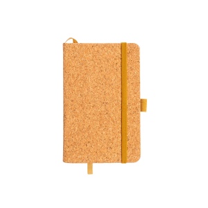 Carnet en liège, feuilles lignées de couleur ivoire, 80 pages de 70 gr, papier recyclé.