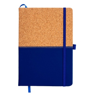Carnet en liège et PU, feuilles lignées de couleur ivoire, 80 pag. de 70 gr,papier recyclé 3