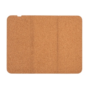 Tapis de souris et support pour téléphone portable en liège, avec chargeur wireless 4