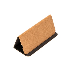 Tapis de souris et support pour téléphone portable en liège, avec chargeur wireless 7