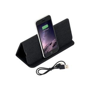 Tapis de souris et support pour téléphone portable en R-pet, avec chargeur wireless 2